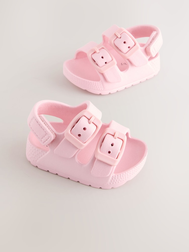 وردي - Baby Double Buckle EVA Sandals (0-24mths) - Image 1 of 5