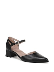 Naturalizer Maddox Wide Fit Ankle Strap Black Shoes - Image 3 of 7