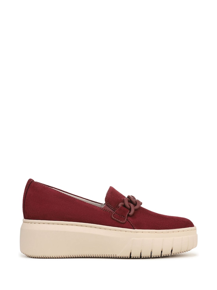 Naturalizer Red Daphne Wide Fit Loafers - Image 1 of 7