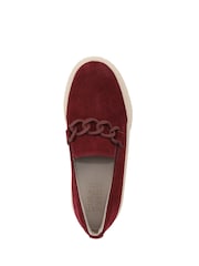 Naturalizer Red Daphne Wide Fit Loafers - Image 4 of 7
