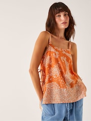 Monsoon Madison Paisley Print Cami Top - Imagem 5 de 6