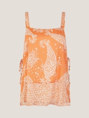 Monsoon Madison Paisley Print Cami Top - Imagem 6 de 6