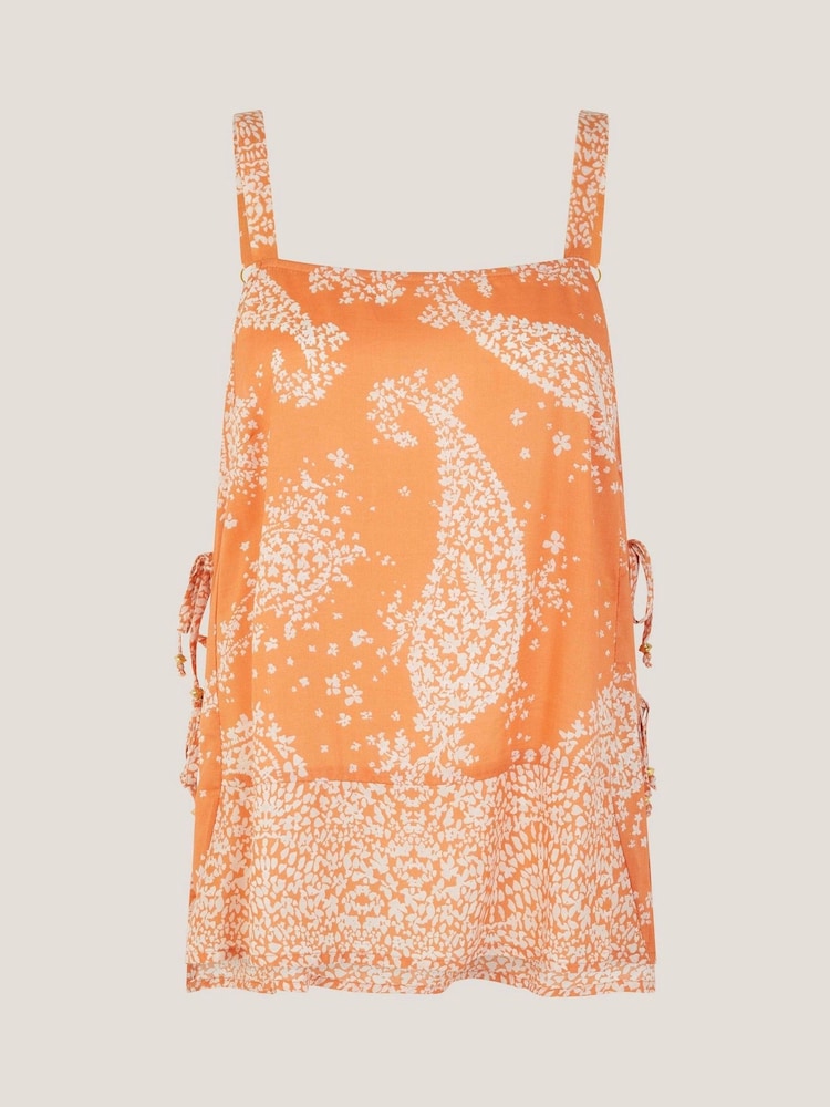 Monsoon Madison Paisley Print Cami Top - Imagem 6 de 6