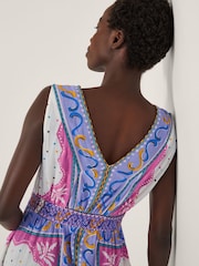 Monsoon Lollie Sleeveless Midi Dress - Imagem 2 de 5