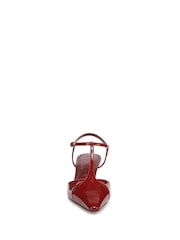 Sam Edelman Red Briella Regular Fit Ankle Strap Shoes - Image 4 of 7