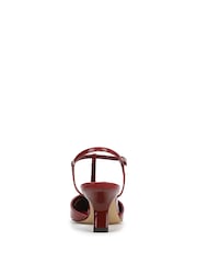 Sam Edelman Red Briella Regular Fit Ankle Strap Shoes - Image 5 of 7