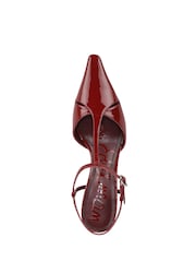 Sam Edelman Red Briella Regular Fit Ankle Strap Shoes - Image 6 of 7