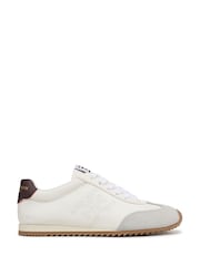 Sam Edelman Isella 2 Regular Fit Lace-Up White Trainers - Image 1 of 7