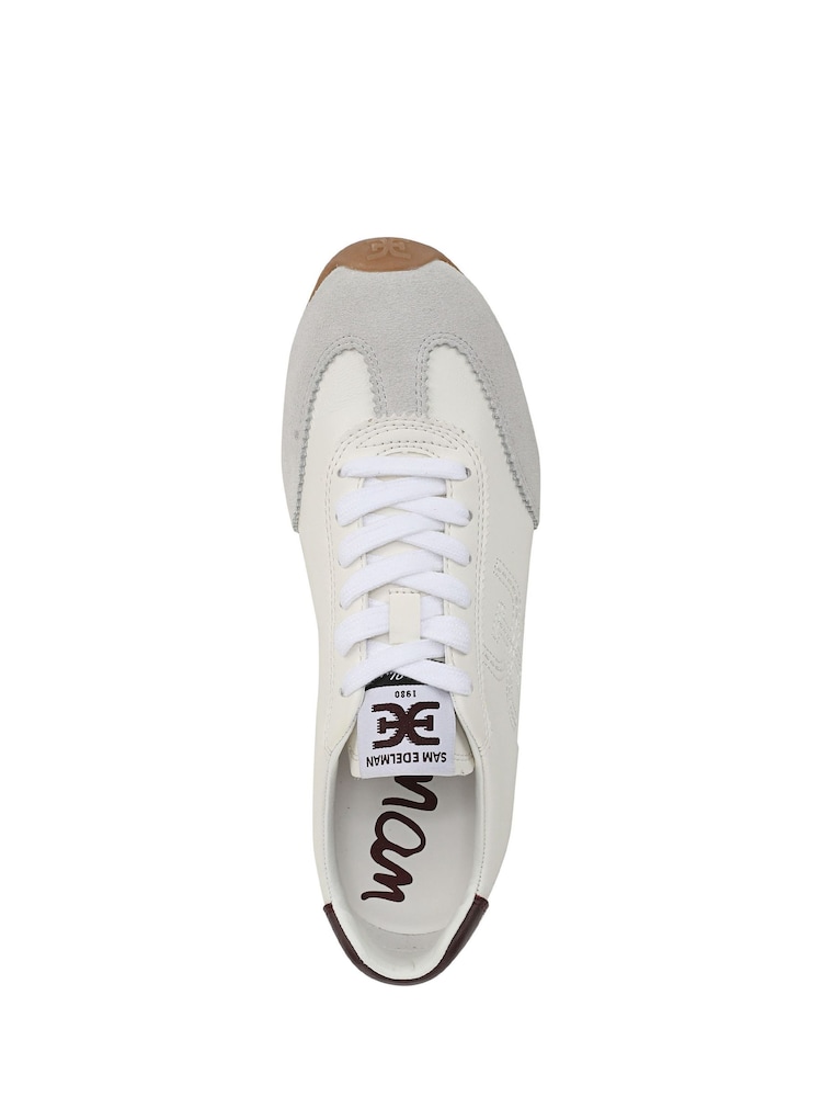 Sam Edelman Isella 2 Regular Fit Lace-Up White Trainers - Image 7 of 7 Sam Edelman Isella 2 Regular Fit Lace-Up White Trainers - Image 7 of 7