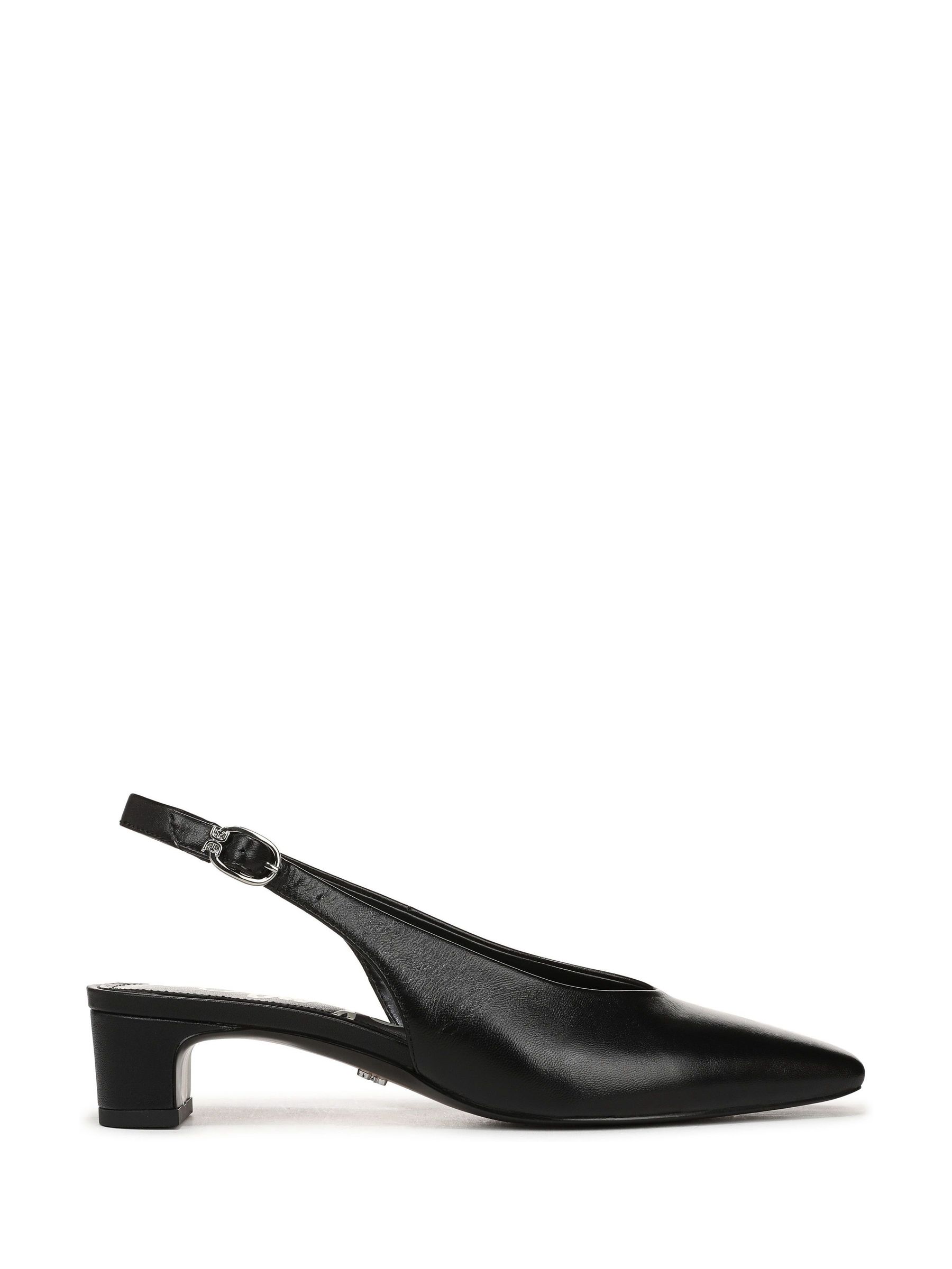 Décolleté Sam Edelman Ronnie Donna – Slingback Con Punta, Tacco 4,6 Cm, Pelle Serpente, Fibbia
