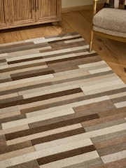 Natural Rio Broken Stripes Rug - Image 2 of 5
