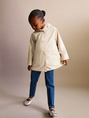 Mango Cream Quilted Hooded Coat - Image 1 of 5