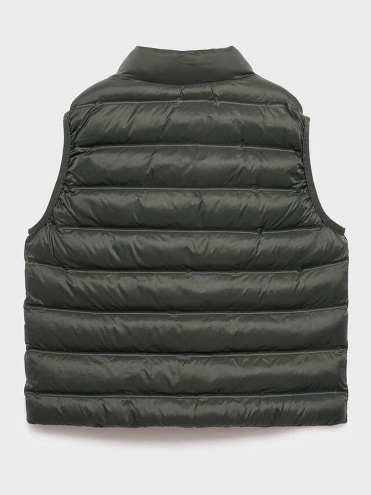 Mango Green Quilted Gilet - Image 2 of 3