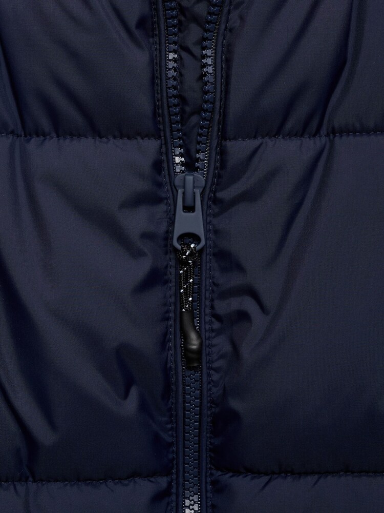 Mango Blue Hood Quilted Coat - Image 3 of 3 Mango Blue Hood Quilted Coat - Image 3 of 3