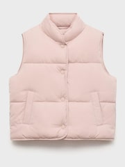 Mango Pink Quilted Gilet - Image 4 of 6