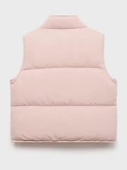 Mango Pink Quilted Gilet - Image 5 of 6