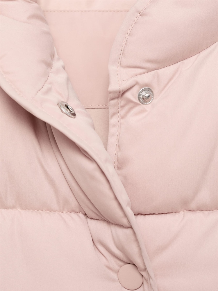 Mango Pink Quilted Gilet - Image 6 of 6