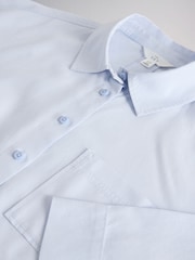 The Set 2 Piece Coord Shirt and Shorts Set With Linen Blue - Image 15 of 15