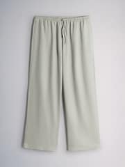 حزمة من 2 بنطلون برِجل واسعة برباط خصر يحتوي على كتّان من The Set - Image 2 of 5