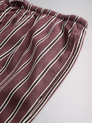 حزمة من 2 بنطلون برِجل واسعة برباط خصر يحتوي على كتّان من The Set - Image 4 of 5