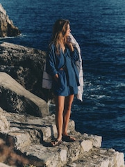 The Set 2 Pack Shirt and Shorts Co-ord Set With Linen - Image 7 of 10