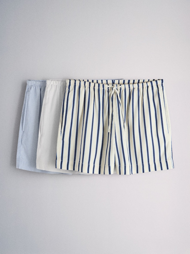 The Set – 3er-Pack Schlupfshorts mit Leinen - Bild 1 von 10 The Set – 3er-Pack Schlupfshorts mit Leinen - Bild 1 von 10