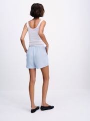 The Set – 3er-Pack Schlupfshorts mit Leinen - Bild 8 von 10