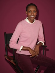 Pure Collection Cashmere Crew Neck Sweater - Image 1 of 3