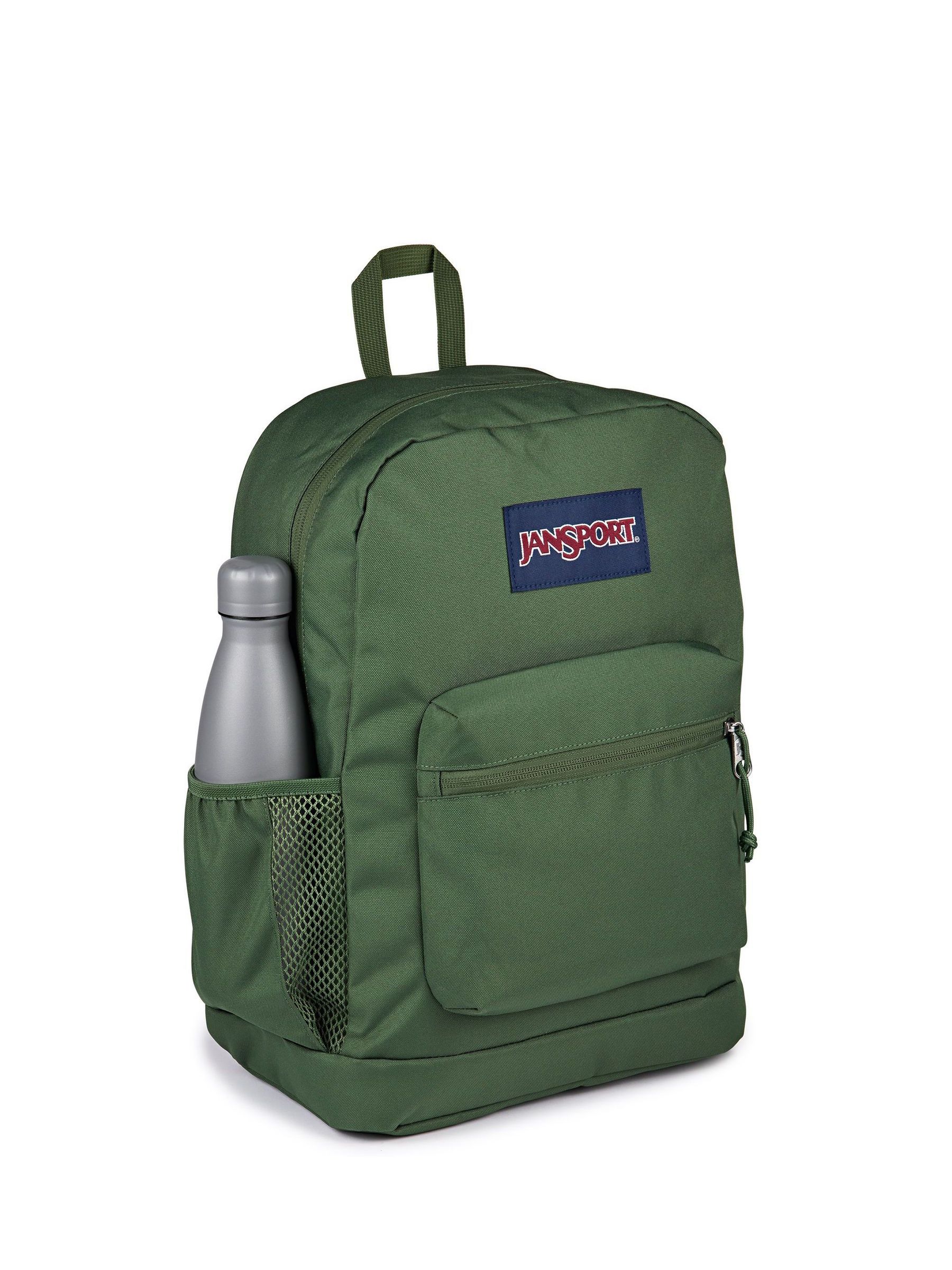 Buy Jansport Green Cross Town Plus Bag from Next USA