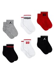 Jordan Red Legacy Ankle Socks 6 Pack - Image 10 of 11