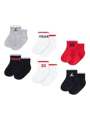 Jordan Legacy Ankle Socks 6 Pack - Image 7 of 9