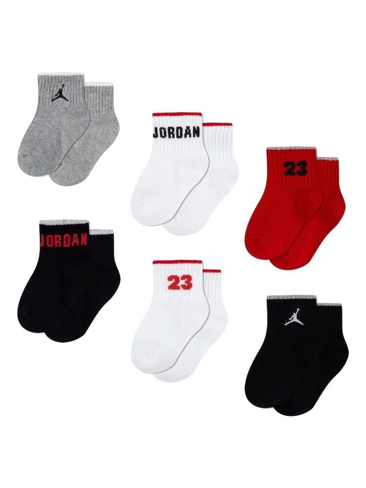 Jordan Legacy Ankle Socks 6 Pack - Image 9 of 9