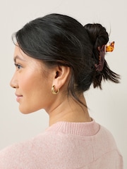 Marrón carey - Sausage Dog Hair Claw Clip - Imagen 1 de 6