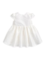 Mamas & Papas White Taffeta Dress - Image 1 of 2