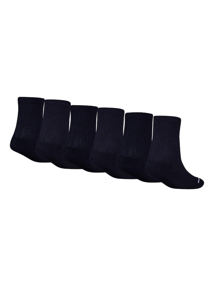 Jordan Legend Crew 6 Pack Black Socks - Image 2 of 12