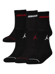 Jordan Legend Crew 6 Pack Black Socks - Image 5 of 12