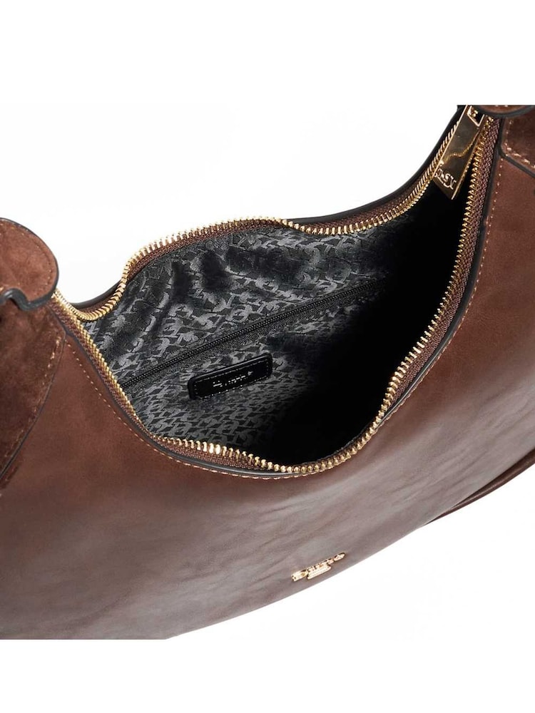 Dune London Brown Dedicated Smart Scoop Shoulder Bag - Image 2 of 5