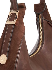 Dune London Brown Dedicated Smart Scoop Shoulder Bag - Image 4 of 5