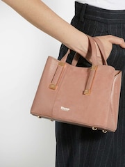 Dune London Brown Mini Dinkydorry 3 Part Tote Bag - Image 1 of 1