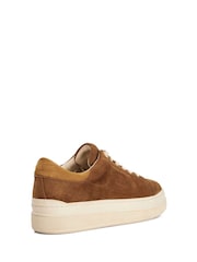 Dune London Brown Eden D Detail Flatform Trainers - Image 3 of 5