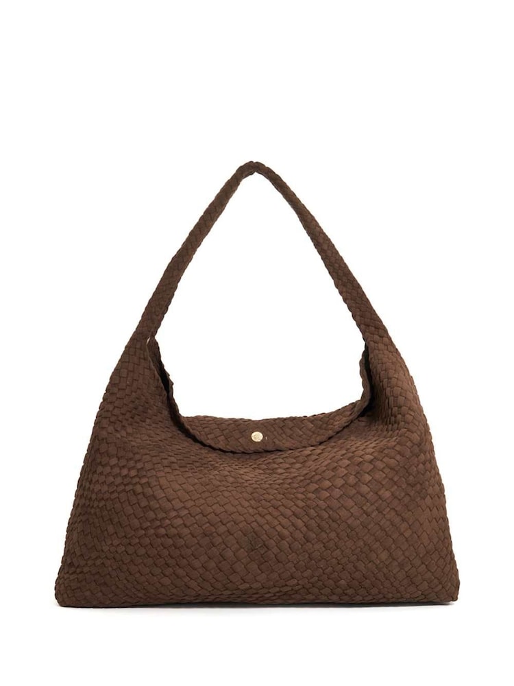 Dune London Brown Xl Xl Deliberate Woven Slouch Brown Bag - Image 1 of 5 Dune London Brown Xl Xl Deliberate Woven Slouch Brown Bag - Image 1 of 5