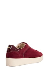 Rot - Dune London, Elli, Turnschuhe aus Material-Mix mit Cupsohle - Bild 4 von 6