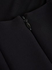 Black Occasion Cinched Waist Maxi Dress - Image 5 of 6