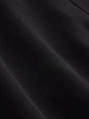 Black Occasion Cinched Waist Maxi Dress - Image 6 of 6