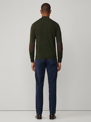 Hackett Lambswool Full Zip Cardigan - Image 4 of 5