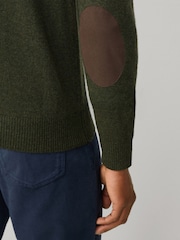 Hackett Lambswool Full Zip Cardigan - Image 5 of 5