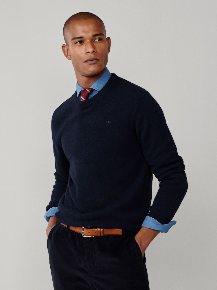 Hackett Lambswool Crew Neck Jumper - Image 1 of 7