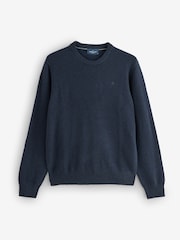 Hackett Lambswool Crew Neck Jumper - Image 7 of 7