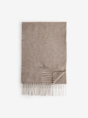 Hackett Cashmere Wool Twill Scarf - Image 1 of 1