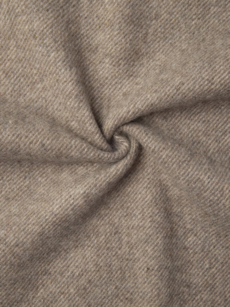 Hackett Cashmere Wool Twill Scarf - Image 4 of 4 Hackett Cashmere Wool Twill Scarf - Image 4 of 4